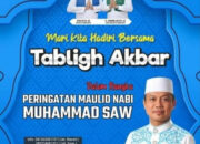 Undang Ustadz Kondang, Pemko Sawahlunto Gelar Tabligh Akbar