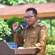 upati Eka Putra saat berbicara didepan mahasiswa Politeknik Negeri Padang. chandra antoni