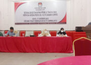 Sosialisasi Tahapan Verifikasi Faktual Parpol Peserta Pemilu 2024, KPU Sawahlunto Gandeng Jurnalis