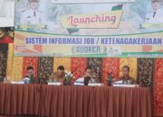 Bupati Launching Aplikasi ”Sijoker”, Layanan Ketenagakerjaan Terintegrasi di Sijunjung