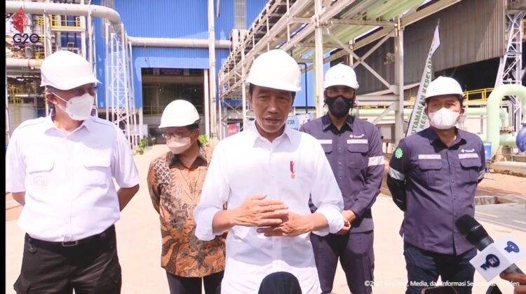 Soal Rencana Larangan Ekspor Timah, Presiden: Kapannya, Baru Dihitung 1 Presiden Joko Widodo.