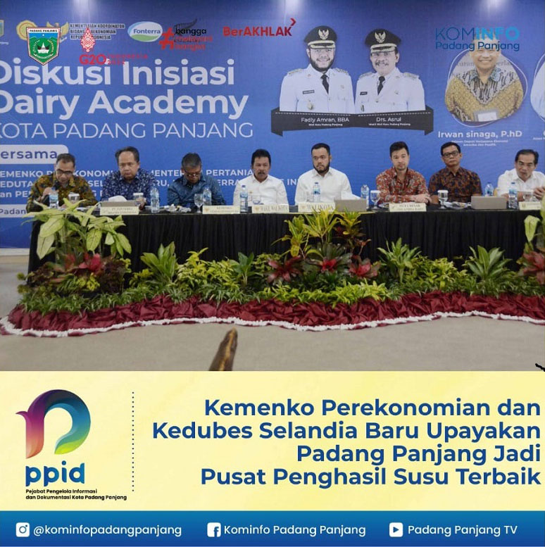 Kemenko Perekonomian dan Kedubes Selandia Baru