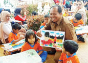 Lomba Mewarnai Museum Rumah Kelahiran Buya Hamka, Perkenalkan Sosok Buya Hamka kepada Siswa PAUD