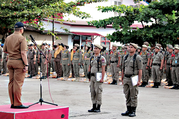 TAN MALAKA pelaksana tugas Kasat Pol PP Padang