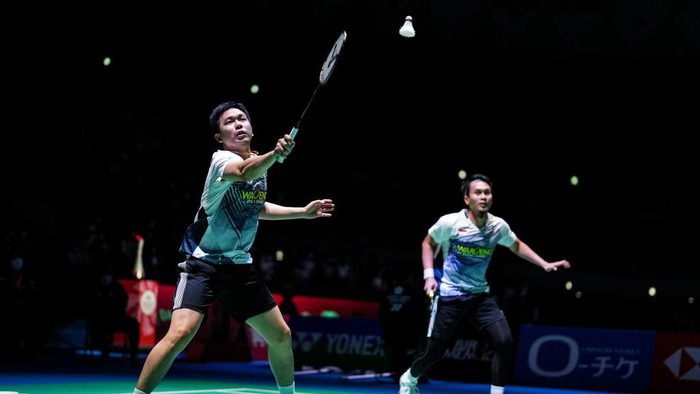 Mohammad Ahsan/Hendra Setiawan kalah di babak pertama French Open 2022.