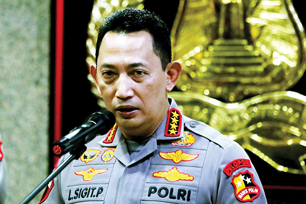 Kapolri Perintahkan Polantas tak Tilang Manual 1 Jenderal Listyo Sigit Prabowo