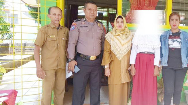 PENCULIKAN ANAK— Seorang siswi SD di Gurun Laweh, Kota Padang selamat dari aksi penculikan. Polisi pun langsung melakukan penyelidikan dan membuat imbauan.