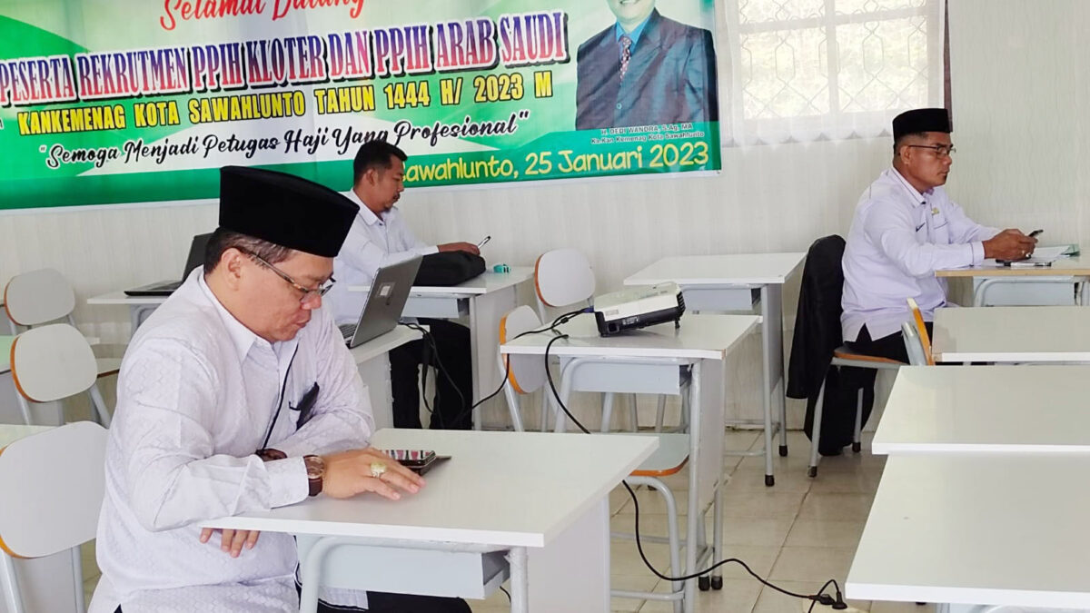 Calon Petugas Penyelenggara Iobadah Haji