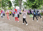 Dukung Germas, TP-PKK Agam Senam Bersama