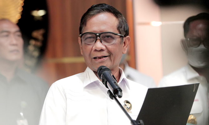 Mahfud MD
Menkopolhukam