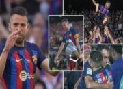 Perpisahan Paling Emosional, Jordi Alba Sampai Tak Kuat Menahan Tangis
