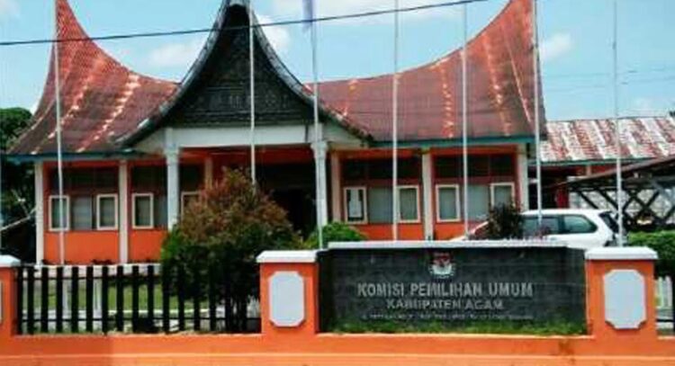 ILUSTRASI— Kantor KPU Kabupaten Agam
