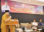Pelatihan Pengelolaan Desa Wisata, Bupati Agam Harap Pariwisata Makin Maju