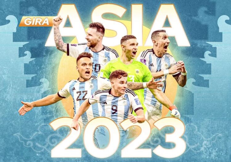 19 Juni, Timnas Argentina Bertandang ke Indonesia 1 argewntina