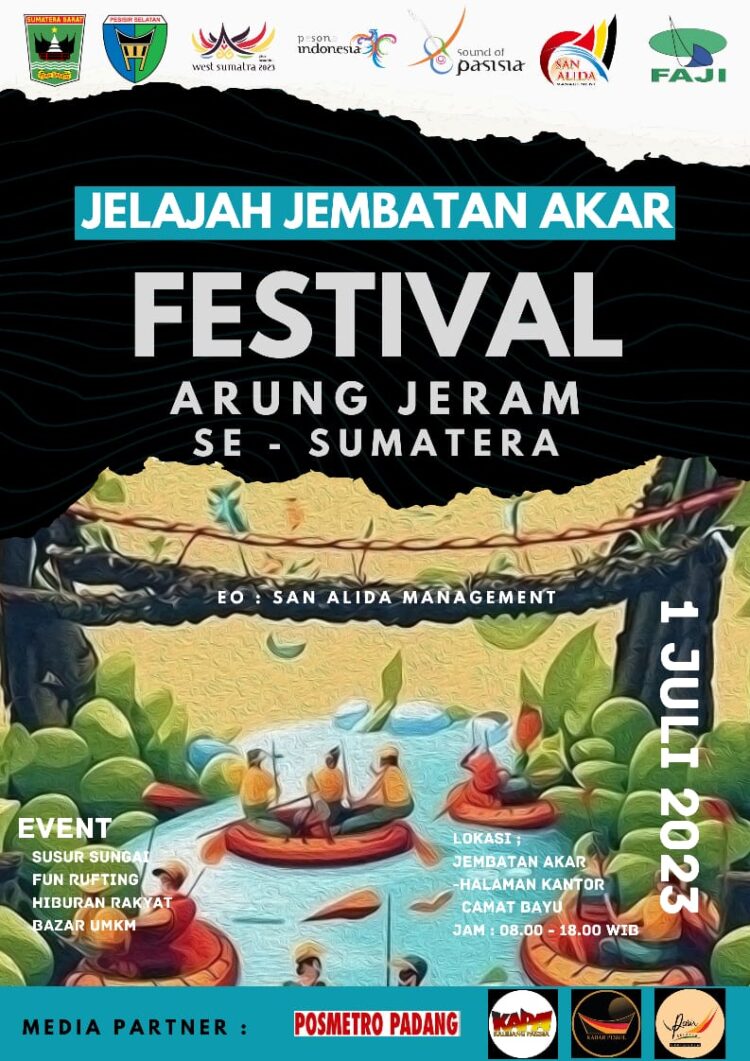 30 Tim Arung Jeram Se - Sumatera, Siap Ambil Bagian " Jelajah Alam Jembatan Akar" 1 34 1