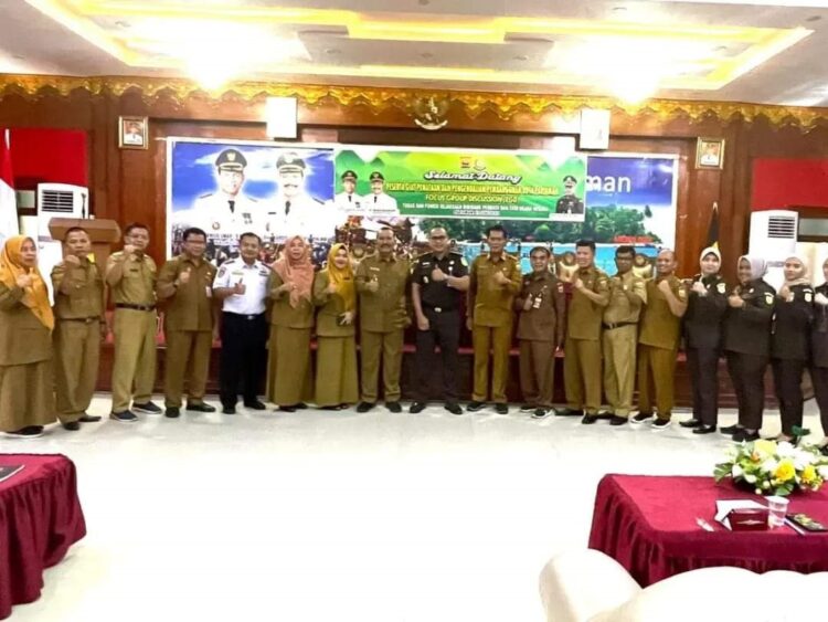 FGD Tugas dan Fungsi Perdata dan Tata Usaha, ”Perkerjaan di Bawah Pengawas, Berkerjalah Sesuai Aturan yang Ada” 1 ACARA FGD— Wakil Wali Kota Pariaman Mardison Mahyuddin, saat acara FGD