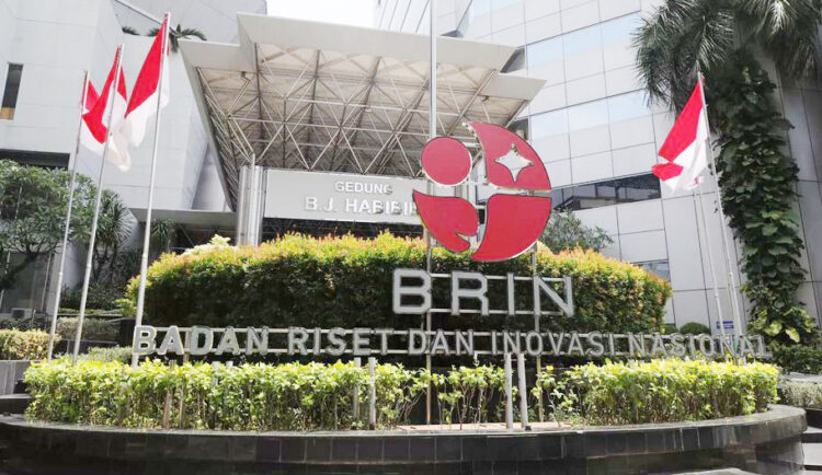 ILUSTRASI— Kantor Badan Riset dan Inovasi Nasional (BRIN), Jakarta.