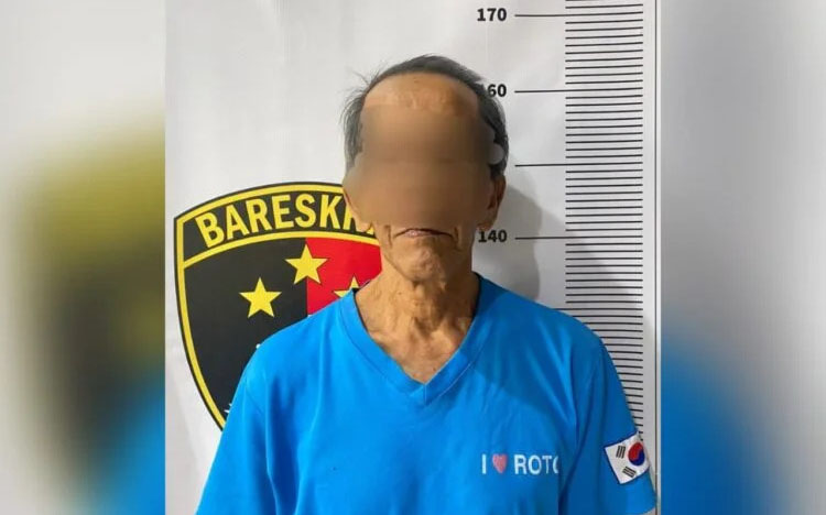 Kakek 72 Tahun Berkali-kali Cabuli Bocah SD, Modusnya Berikan Uang Jajan 1 CABUL— Pelaku MJ (72) yang mencabuli anak di bawah umur ditangkap jajaran Polres Padangpanjang.
