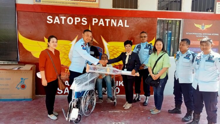 Lapas Narkotika dapat Bantuan Peralatan Kesehatan