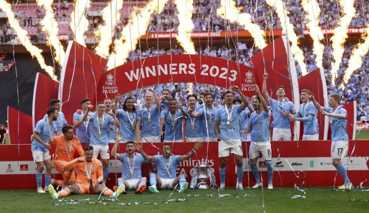 Pecundangi Tetangga di Piala FA, Manchester City Mantap Menatap Treble 1 Manchester City