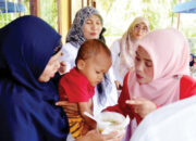 Ketua Forikan Agam Sosialisasikan Gemarikan di Pustu Jorong Anak Aia Kumayan