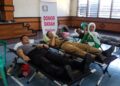 Bakti Sosial Donor Darah Hari Bhayangkara ke-77 dan Dokkes ke-77, Polres Sijunjung Kumpulkan 39 Kantong Darah 10 Bakti Sosial Donor Darah Hari Bhayangkara ke-77 dan Dokkes ke-77, Polres Sijunjung Kumpulkan 39 Kantong Darah