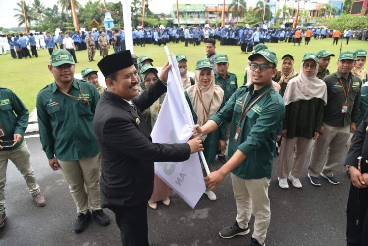 Wakil Walikota Mardison Mahyuddin Lepas 69 Sensus Pertanian Tahun 2023