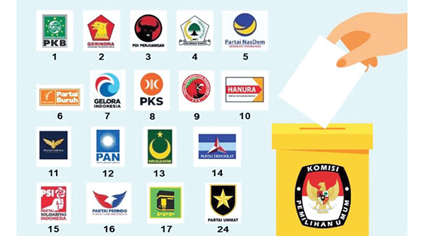 Hasil Survei: Mayoritas Masyarakat Pilih Partai Nasionalis Dibanding Agamais 1 PARPOL— Hasil survei Algoritma mencatat masyarakat lebih memilih parpol berbasis ideologi nasionalis dibandingkan dengan partai berideologi agama.