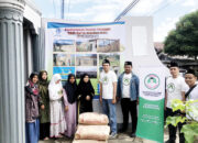 Relawan SDG Silaturahmi ke Ponpes Ar-Rahman, Berikan Semen Penunjang Pembangunan Ponpes