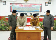 DPRD Tanah Datar Setujui Ranperda LPj Pelaksanaan APBD 2022 menjadi Perda