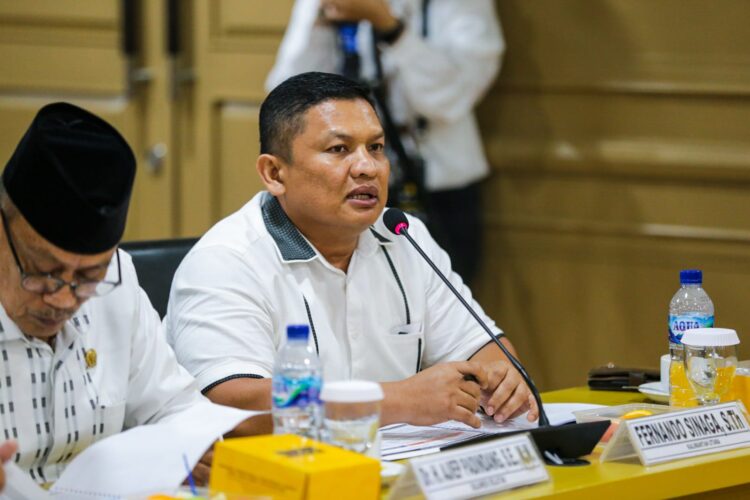 Anggota Komite I DPD RI dari Dapil Provinsi Kaltara, Fernando Sinaga