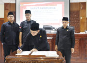 DPRD Setujui Ranperda Pelaksanaan APBD 2022, Wako Bukittinggi Antarkan KUA-PPAS APBD 2024