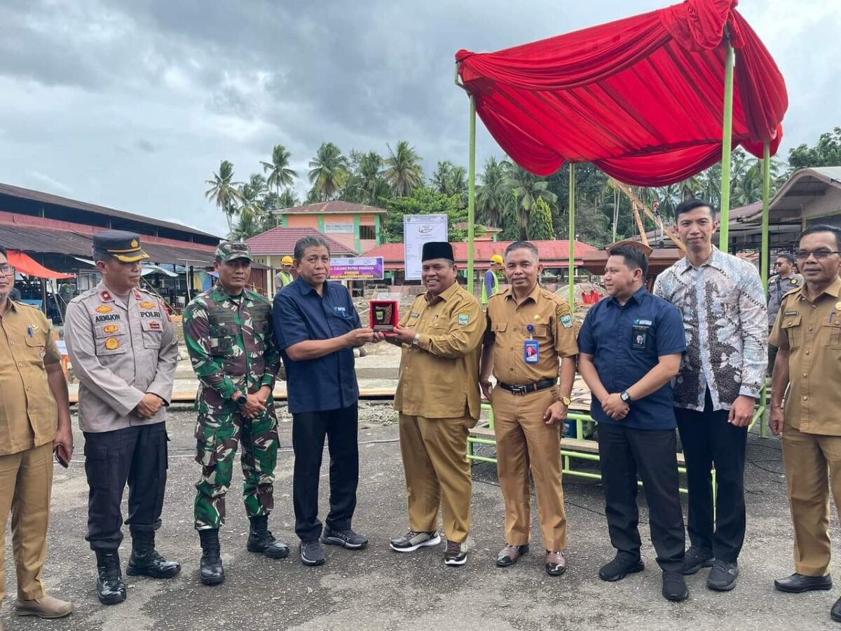 Bupati Suhatri Bur Pasar Pakandangan Direvitalisasi Melalui Dana APBN Tahun 2023