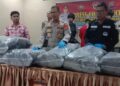 41 Kg Ganja Gagal Beredar di Padangpariaman, Modusnya Dikirim Pakai Jasa Ekspedisi Darat