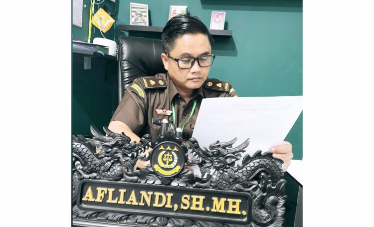 Kasi Intelejen Kejari Padang, Afliandi