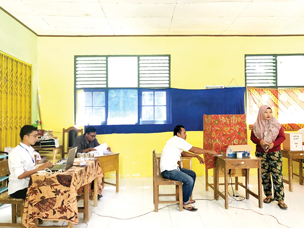 PEMILIHAN WALI NAGARI— Pemilihan Wali Nagari di Kabupaten Agam yang dilaksanakan secara elektronik atau e-voting.