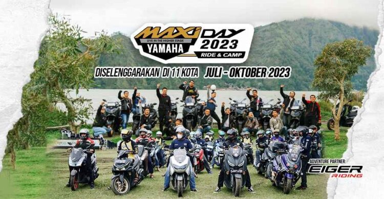 MAXI Yamaha Day 2023 Hadir Kembali di 11 Kota Besar 1 MAXI YAMAHA— PT Yamaha Indonesia Motor kembali menggelar MAXI Yamaha Day 2023 di 11 kota.