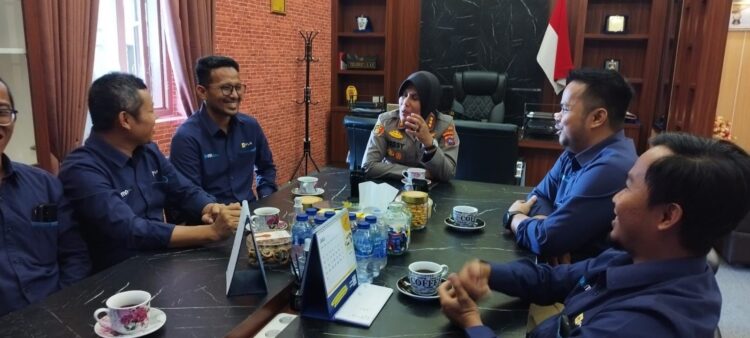 audiensi --PLN UP3 Bukittinggi melakukan audiensi bersama Kepolisian Resor Kota (Polresta) Bukittinggi.