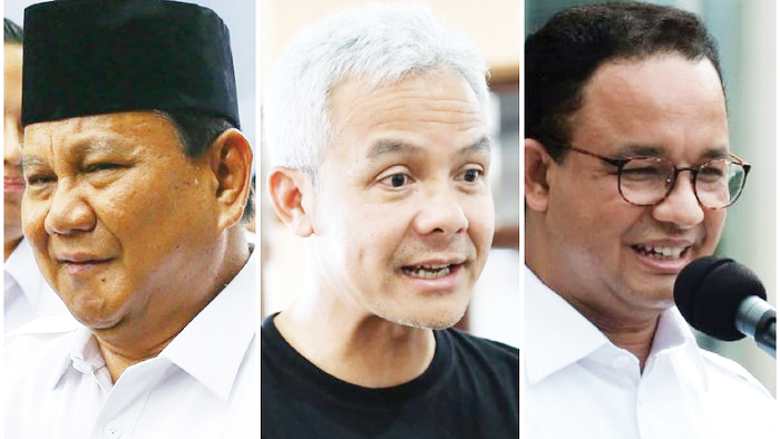 Survei Capres 2024 LSJ, Mayoritas Emak-emak Jatuhkan Pilihan ke Prabowo 1 prabowo ganjar anies dok detikcom 169