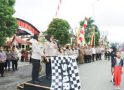 200 Polwan Sumbar dan NTB ikuti Napak Tilas Polwan RI di Bukittinggi