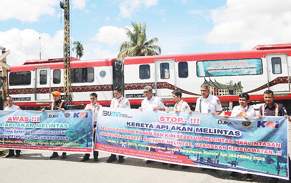 Ada 112 Perlintasan Sebidang di Sumbar 41 Tidak Dijaga