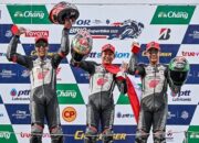 Bikin Bangga di Thailand Talent Cup, Pebalap Astra Honda kembali Kibarkan Merah Putih