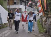 Wujud Apresiasi dan Dukungtan pada Masyarakat, Deri Asta dan Isteri Ikut Jalan Santai Bersama Warga  