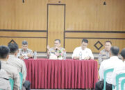 Jaga Kondusifitas Kamtibmas Jelang Pemilu di Sujunjung, Kapolres Beri Arahan untuk Bhabinkamtibmas dan Intel