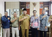 Perkuat Sinergitas Sukseskan Pemilu 2024, KPU Pasaman Temui Bupati