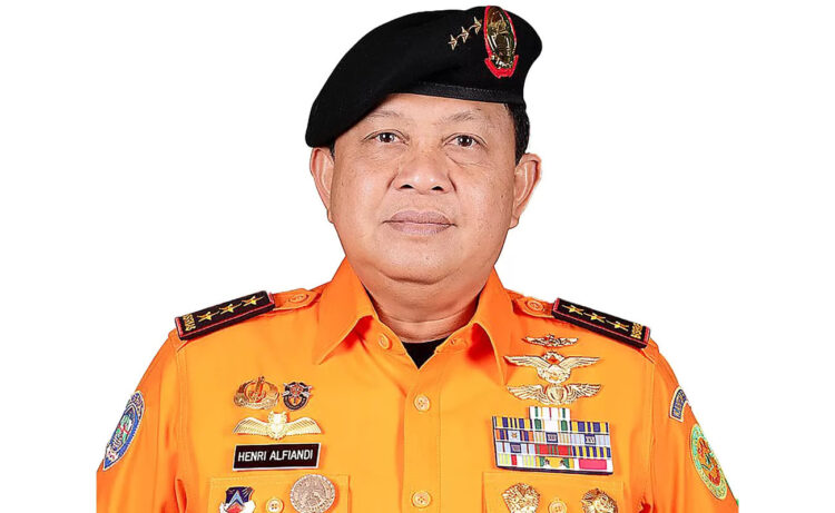 Kabasarnas Henri Alfiandi dan Anak Buah Akui Terima Suap dari Proyek 1 Kepala Basarnas Marsekal Madya TNI Henri Alfiandi.