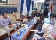 Ketua KPU Terpilih Silaturahmi dengan Wako Deri Asta