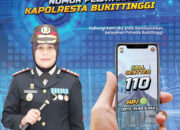 Maksimalkan Pelayanan Masyarakat, Polresta Bukittinggi Terbitkan Nomor Aduan