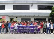 Edukasi Cari_Aman  Berkendara, Menara Agung dan Karyawan PT PDR Tekadkan Zero Accident