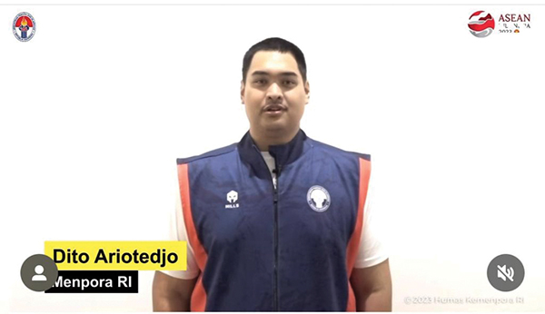 Dito Ariotedjo 
Menpora